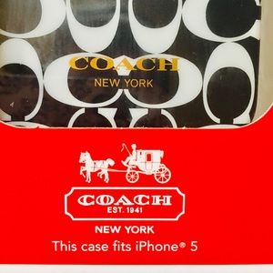 iPhone 5 COACH case